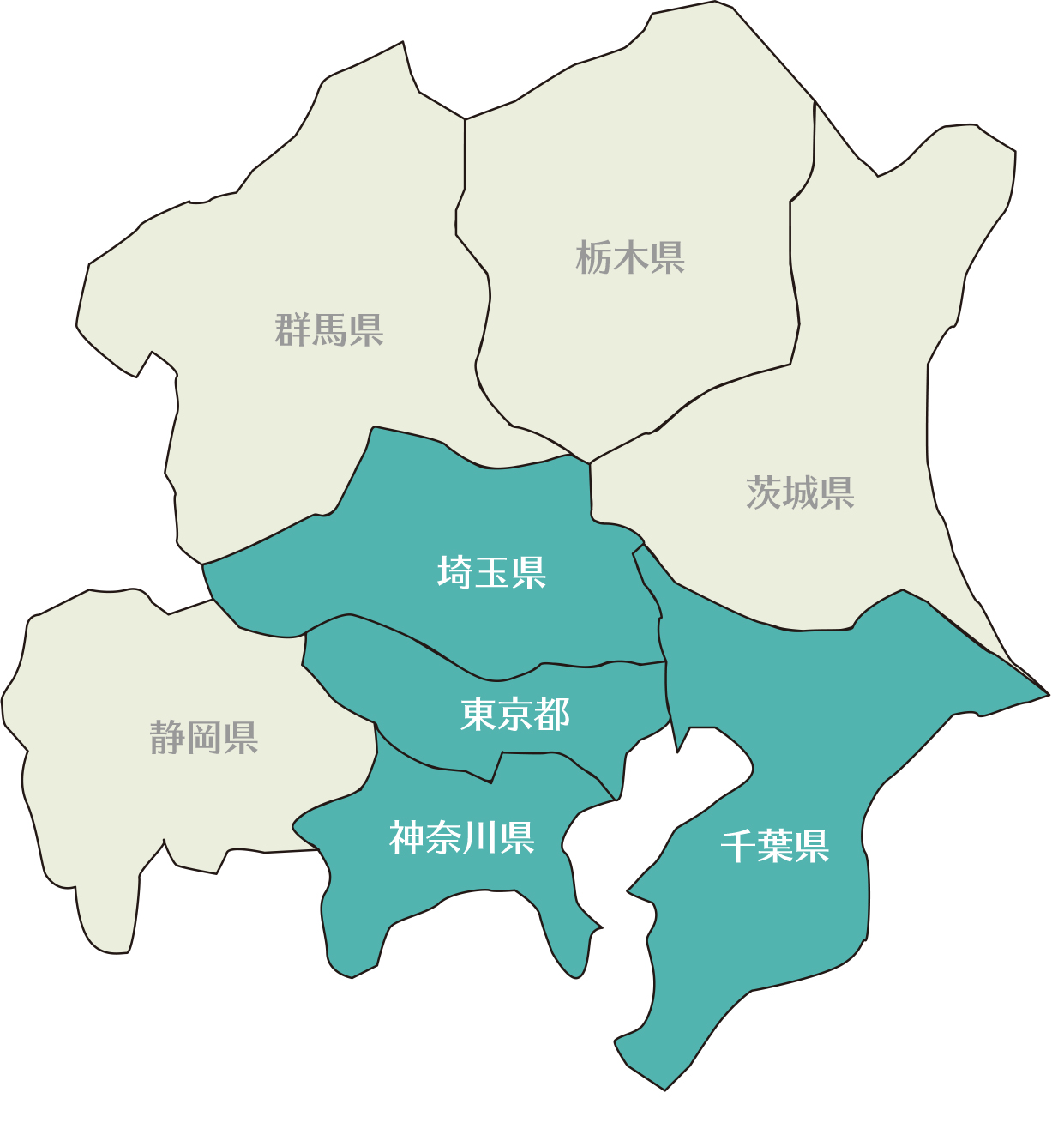 首都圏地図